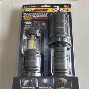 Bell and Howell Tac light lanterns NWT